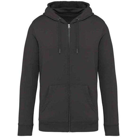 Native Spirit Unisex Adult Full Zip Hoodie / Iron Grey